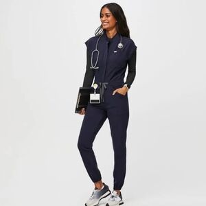 Figs navy jumpsuit